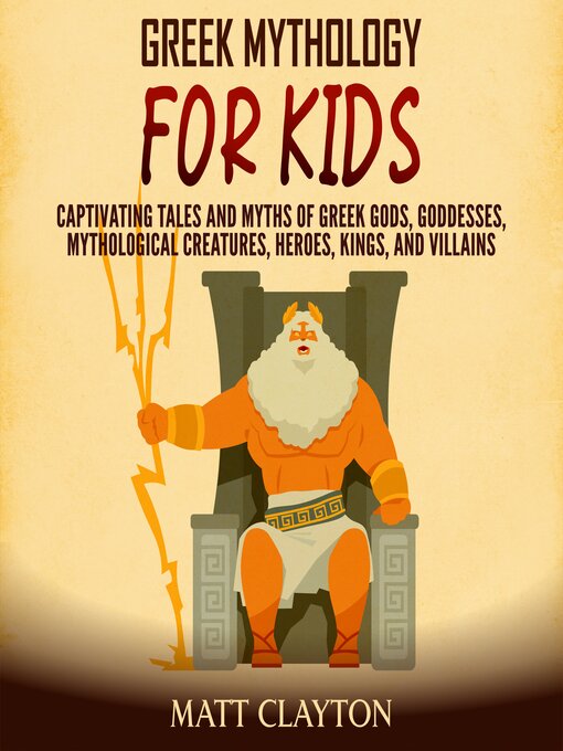 Cover image for Greek Mythology for Kids